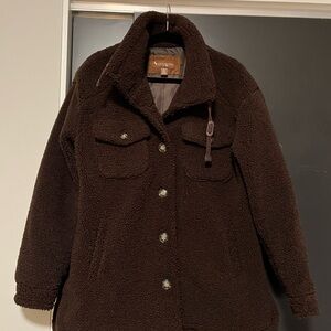 Koolaburra by Ugg Dark Brown Teddy Jacket